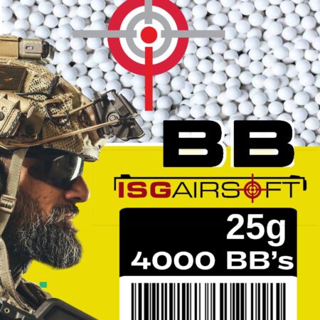 ISGairsoft TAYVAN 0.25g Airsoft BB 4000adet 1KG