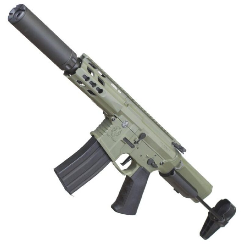 KRYTAC Trident MKII PDW Mock Susturuculu Haki Yeşil AEG Airsoft Tüfek - Görsel 6
