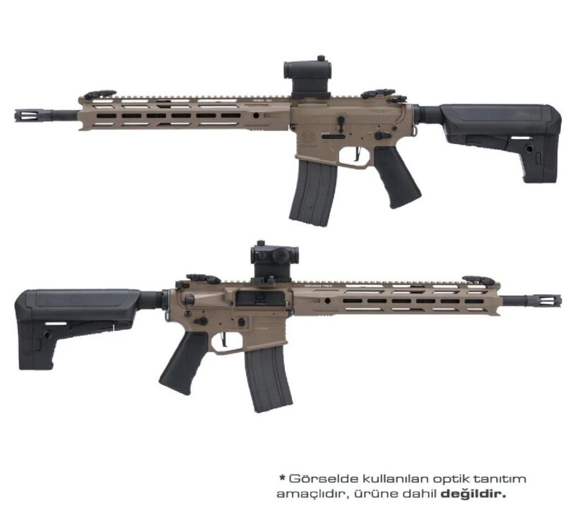 KRYTAC Trident MKII SPR M-Lok Çöl Tan AEG Airsoft Tüfek - Görsel 3