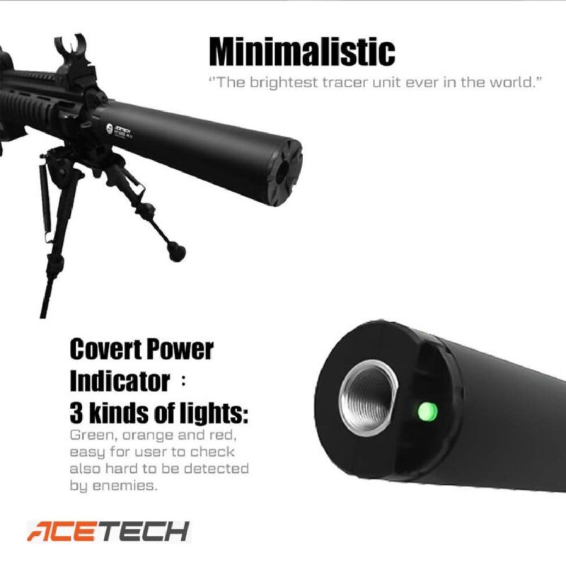 Acetech AT1000 Airsoft Tüfek Tracer Unit Susturucu - Görsel 2