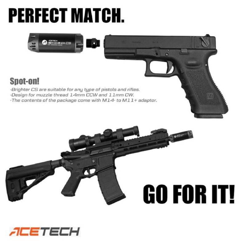 Acetech Brighter CS Tracer Unit Susturucu - Görsel 3