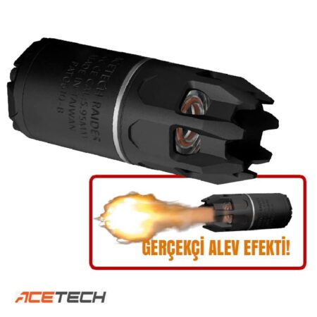 Acetech Raider Alev Efektli Tracer Unit Susturucu