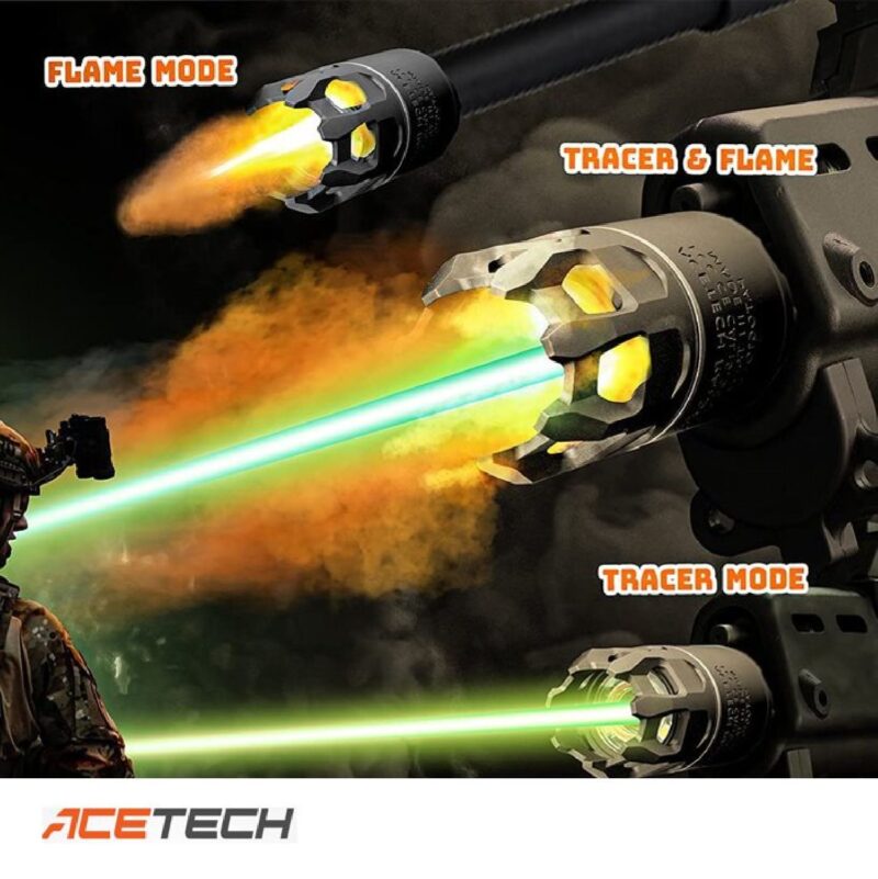 Acetech Raider Alev Efektli Tracer Unit Susturucu - Görsel 3