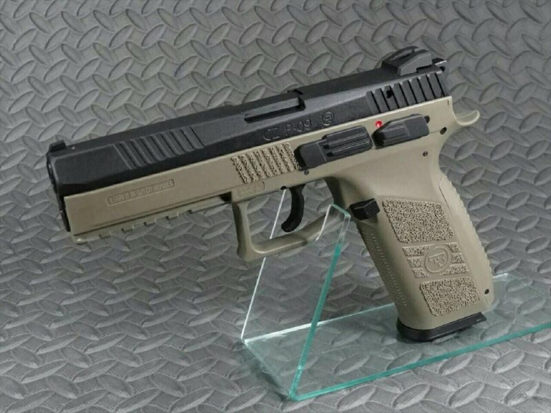 ASG CZ 75 P09 Duty Siyah Tan GBB Airsoft Tabanca / Çanta Hediyeli - Görsel 6