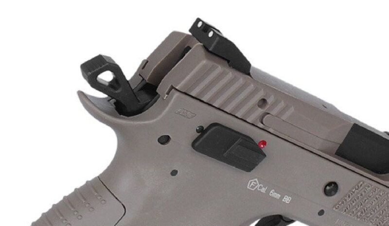 ASG CZ 75 P09 Duty Tan GBB Airsoft Tabanca - Görsel 4