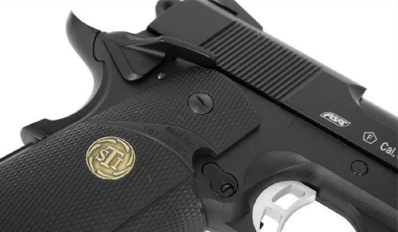 ASG STI Tac Master 1911 Siyah GBB Airsoft Tabanca - Görsel 2