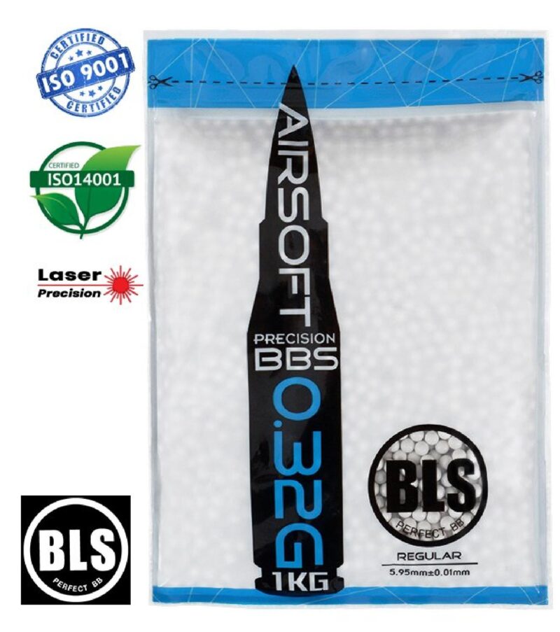 BLS Precision 0.32g Airsoft BB 3100adet 1KG