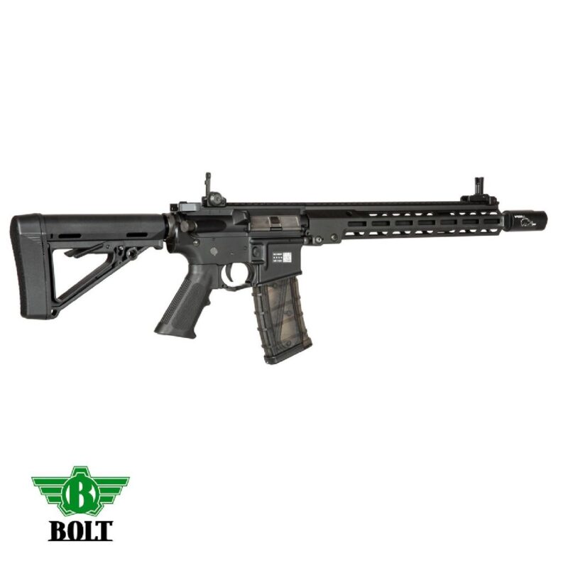 BOLT B4 URG-U M-Lok Siyah Gerçekçi Tepmeli AEG Airsoft Tüfek - Görsel 5