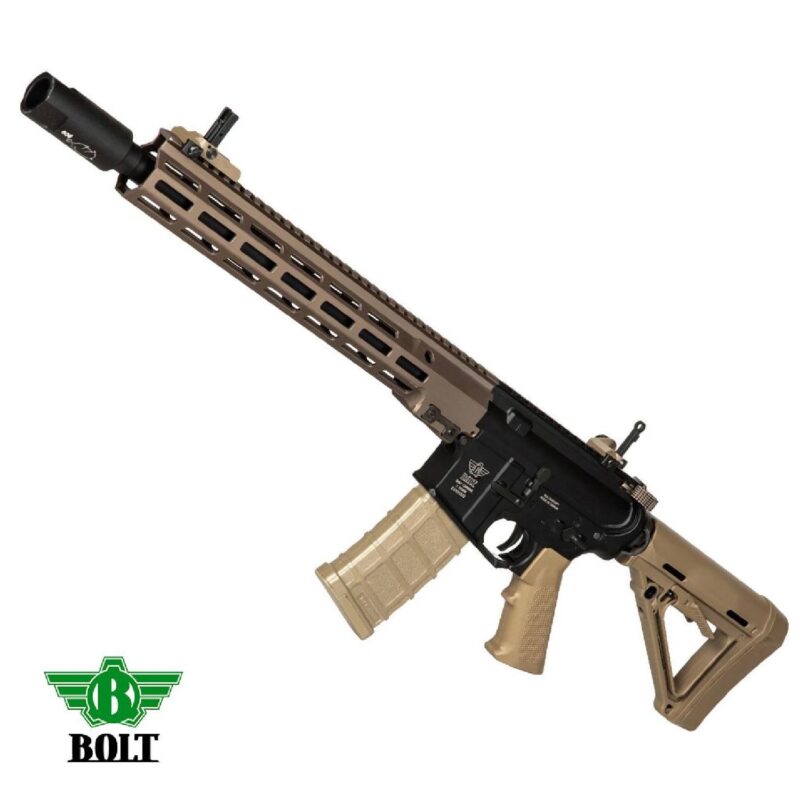 BOLT B4 URG-U M-Lok Tan Gerçekçi Tepmeli AEG Airsoft Tüfek - Görsel 2