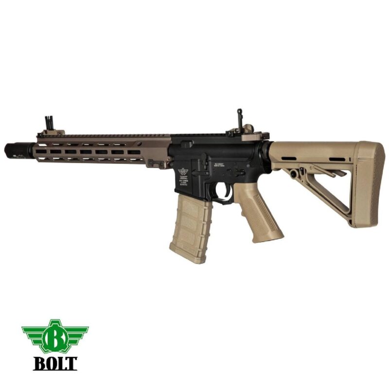 BOLT B4 URG-U M-Lok Tan Gerçekçi Tepmeli AEG Airsoft Tüfek - Görsel 4