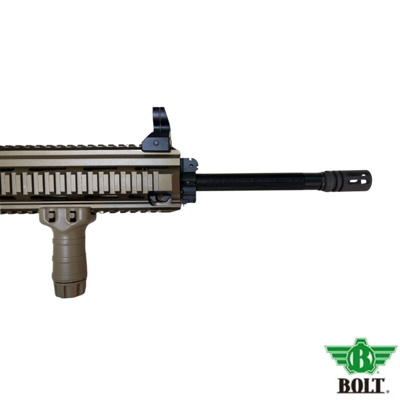 BOLT HK416 DEVGRU EXT BRSS Carbine Gerçekçi Tepmeli Tan AEG Airsoft Tüfek - Görsel 5