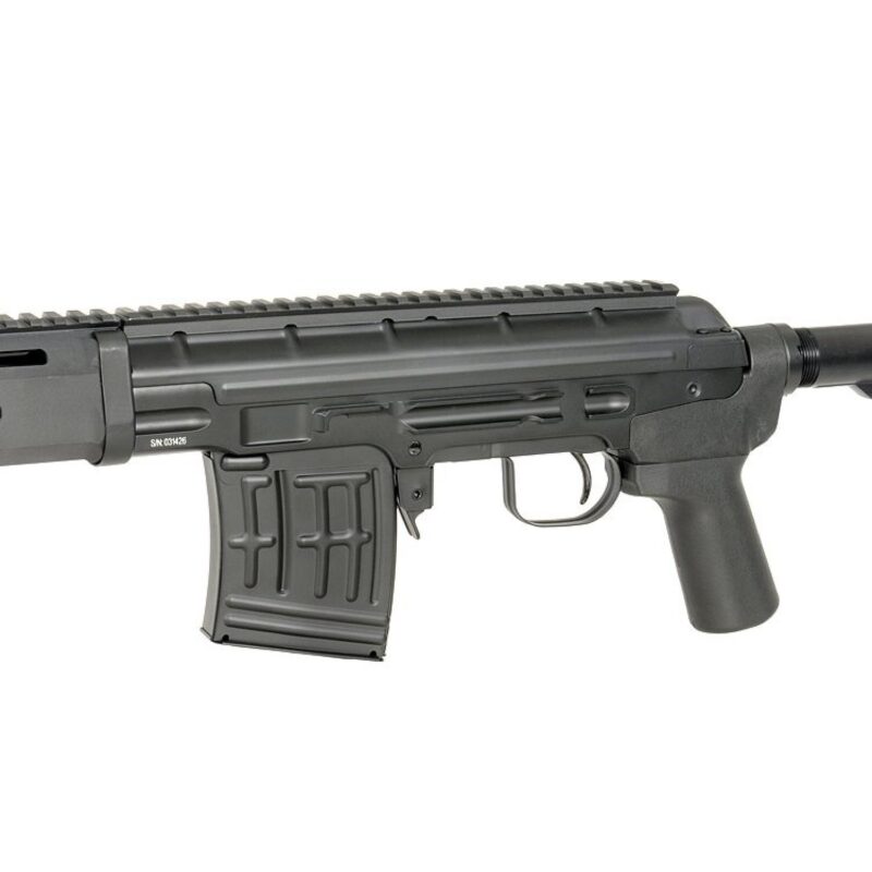 CYMA DMR Dragunov M-Lok AEG Siyah Sniper Airsoft Tüfek - Görsel 5