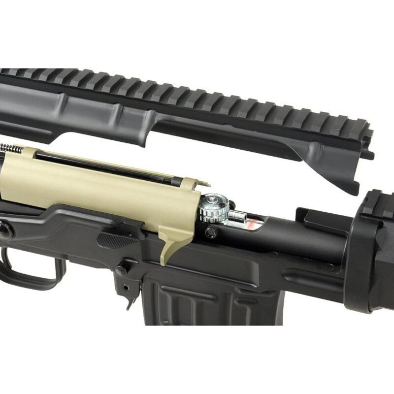 CYMA DMR Dragunov M-Lok AEG Siyah Sniper Airsoft Tüfek - Görsel 6