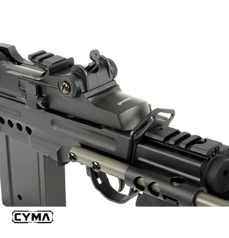 CYMA M14 EBR Black Marksman EBR Dipçikli Full Metal AEG Airsoft Tüfek - Görsel 7