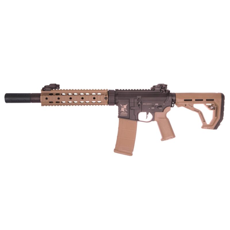 Delta Armory AR15 Charlie SilentOps 9" EAGLE Half Tan AEG Airsoft Tüfek - Görsel 2