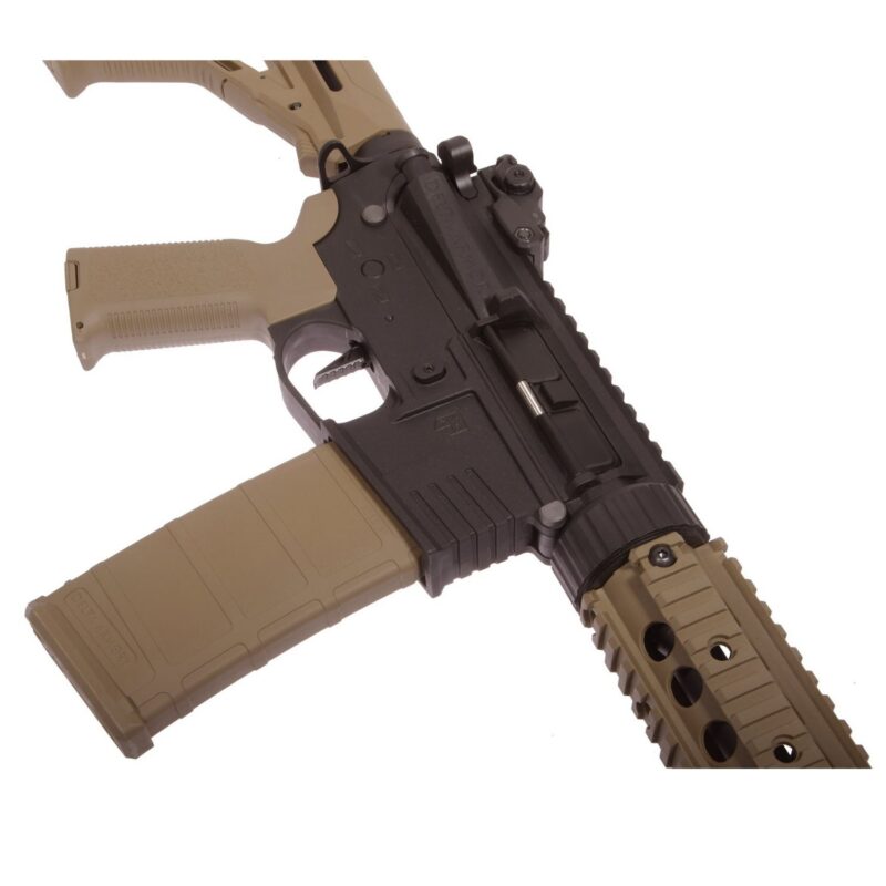Delta Armory AR15 Charlie SilentOps 9" EAGLE Half Tan AEG Airsoft Tüfek - Görsel 4