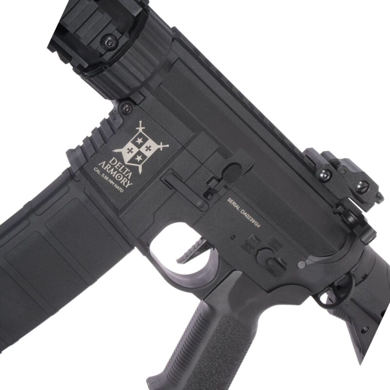 Delta Armory AR15 Charlie SilentOps 9" EAGLE Siyah AEG Airsoft Tüfek - Görsel 4