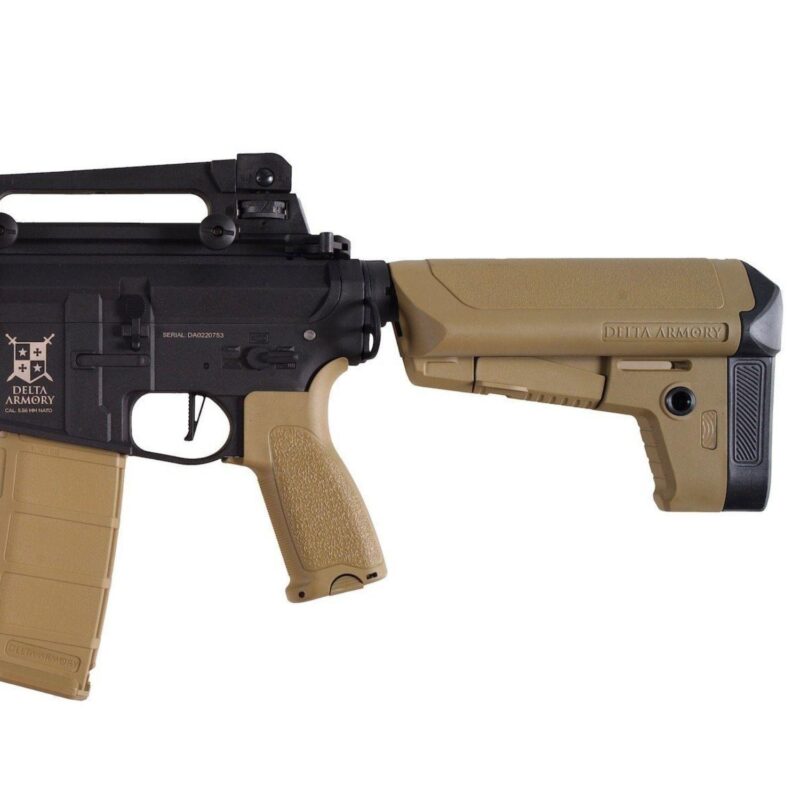 Delta Armory AR15 Classic Charlie Half Tan Aeg Airsoft Tüfek / Pil Şarj Setli - Görsel 2