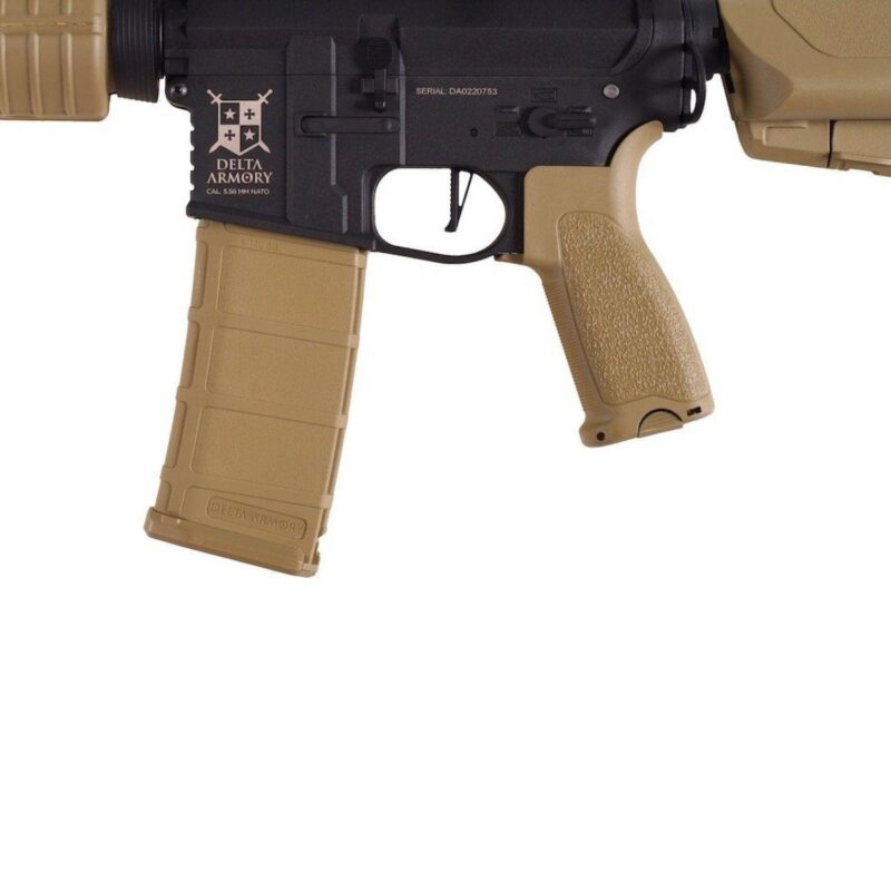 Delta Armory AR15 Classic Charlie Half Tan Aeg Airsoft Tüfek / Pil Şarj Setli - Görsel 3