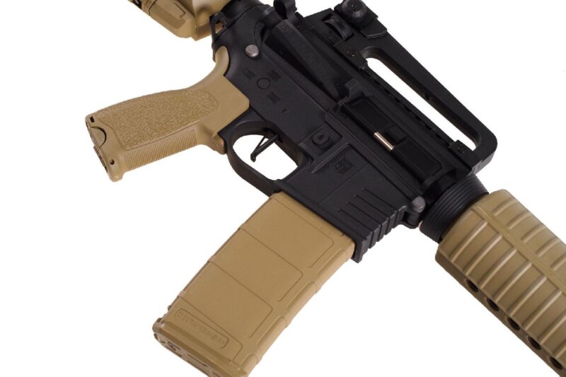 Delta Armory AR15 Classic Charlie Half Tan Aeg Airsoft Tüfek / Pil Şarj Setli - Görsel 4