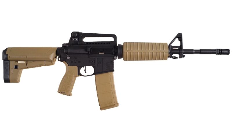 Delta Armory AR15 Classic Charlie Half Tan Aeg Airsoft Tüfek / Pil Şarj Setli - Görsel 5