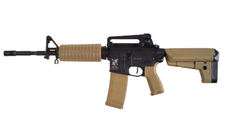 Delta Armory AR15 Classic Charlie Half Tan Aeg Airsoft Tüfek / Pil Şarj Setli - Görsel 7