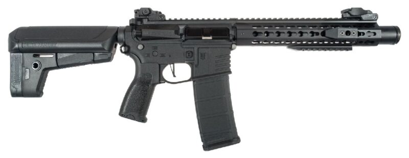Delta Armory AR15 KeyMod 10" BRAVO Siyah AEG Airsoft Tüfek / Pil Şarj Setli - Görsel 5
