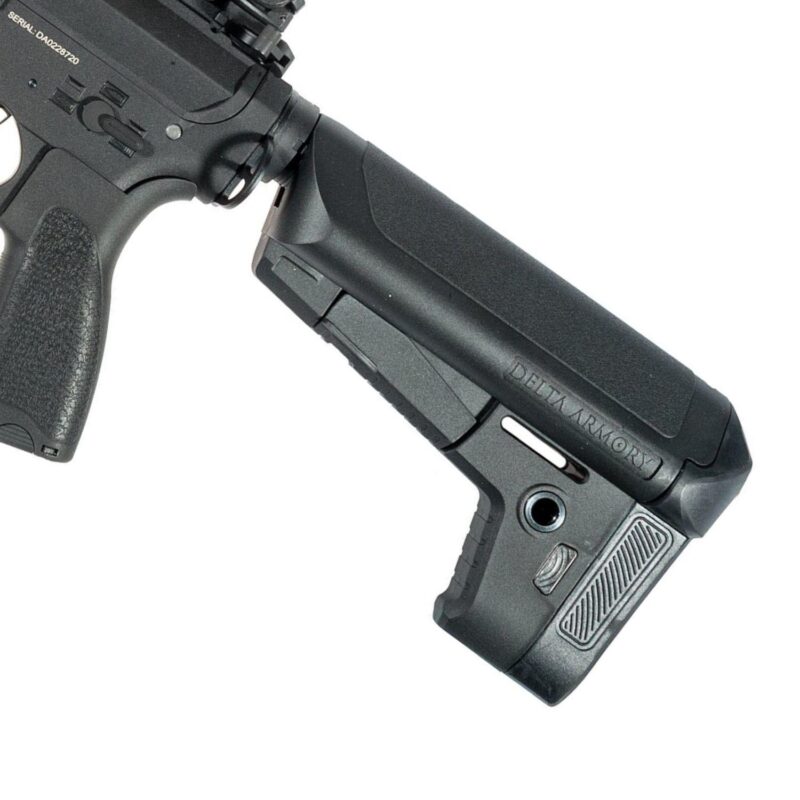 Delta Armory AR15 KeyMod 10" BRAVO Siyah AEG Airsoft Tüfek / Pil Şarj Setli - Görsel 8