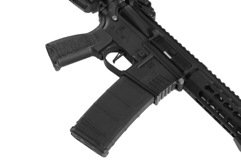 Delta Armory AR15 KeyMod 8" BRAVO Siyah AEG Airsoft Tüfek / Pil Şarj Setli - Görsel 5