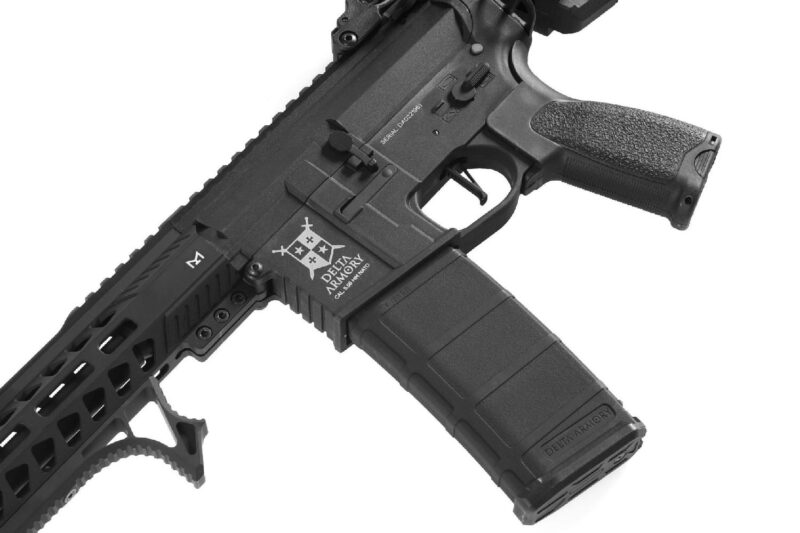 Delta Armory AR15 M-Lok Short BRAVO Siyah AEG Airsoft Tüfek / Pil Şarj Setli - Görsel 4