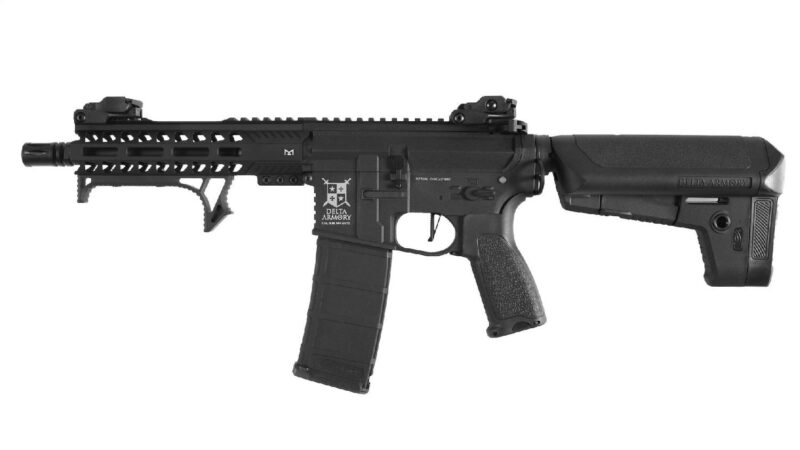 Delta Armory AR15 M-Lok Short BRAVO Siyah AEG Airsoft Tüfek / Pil Şarj Setli - Görsel 6