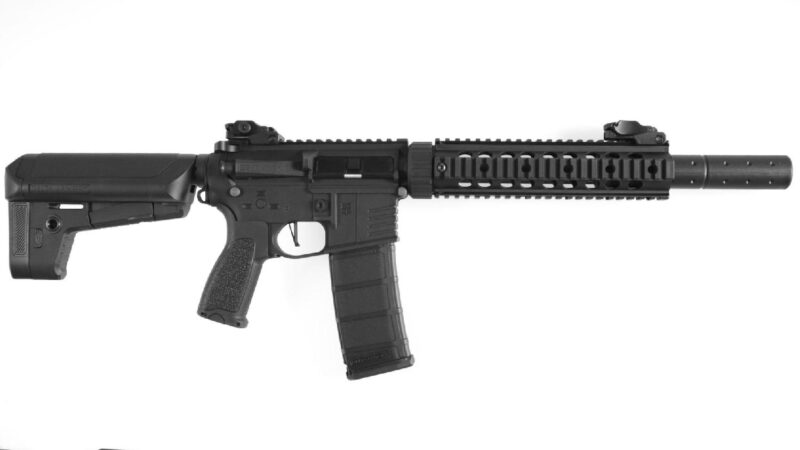 Delta Armory AR15 SilentOps 9" Charlie Siyah AEG Airsoft Tüfek / Pil Şarj Setli - Görsel 5
