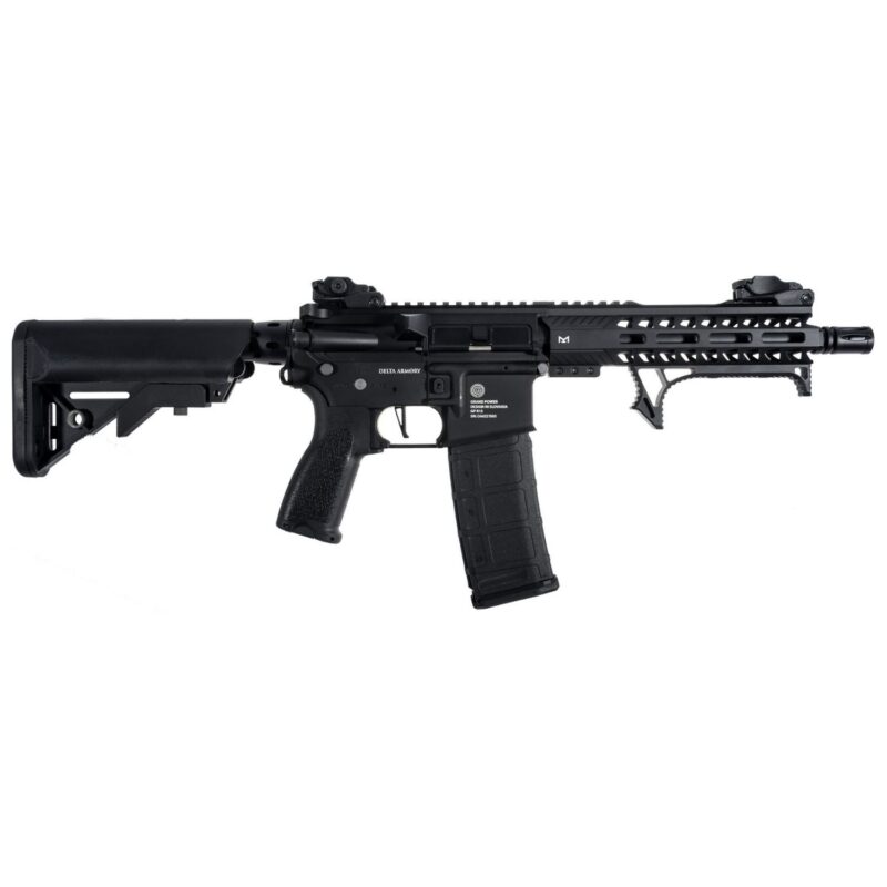 Delta Armory Grand Power AR15 M-Lok Short ALPHA Siyah AEG Airsoft Tüfek / Pil Şarj Setli - Görsel 3