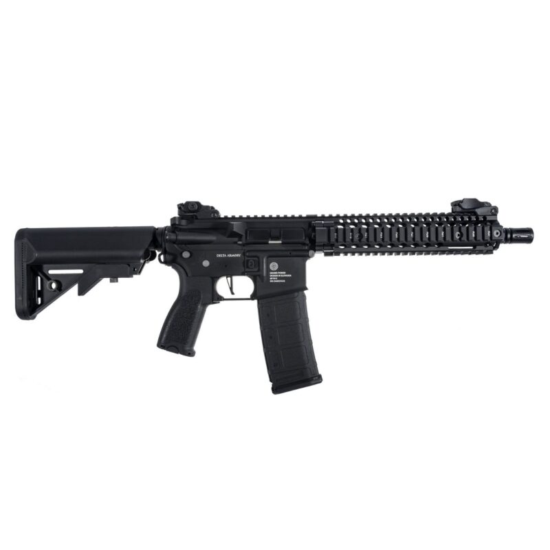 Delta Armory Grand Power AR15 MK18 ALPHA Siyah AEG Airsoft Tüfek / Pil Şarj Setli - Görsel 4