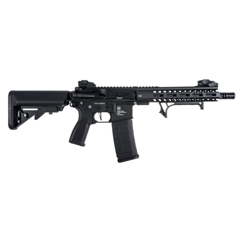 Delta Armory Grand Power M4 AR15 10" M-Lok ALPHA Siyah AEG Airsoft Tüfek / Pil Şarj Setli - Görsel 4