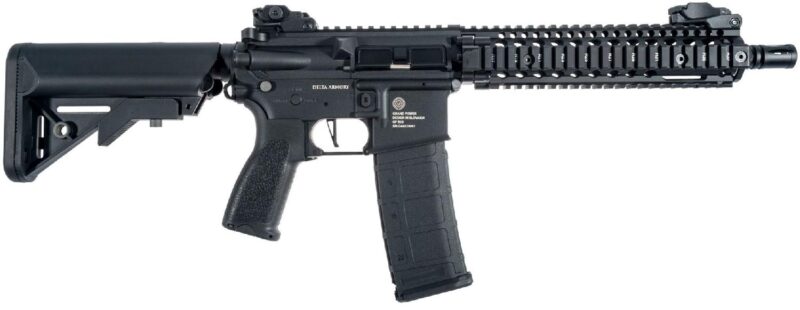 Delta Armory Grand Power MK18 Bravo Siyah AEG Airsoft Tüfek / Pil Şarj Setli - Görsel 4