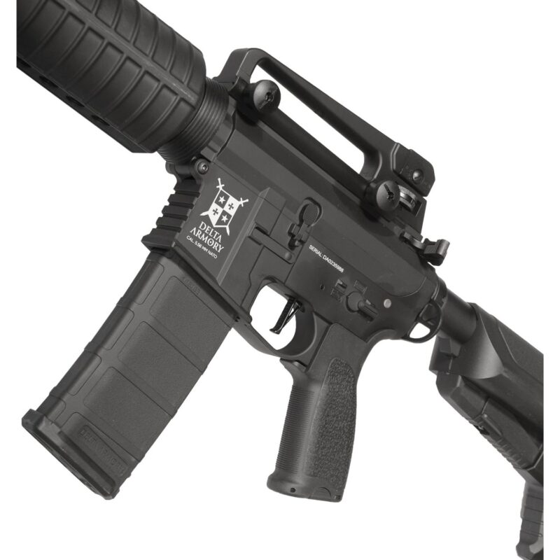 Delta Armory M4 AR15 Classic Metal Alpha Siyah AEG Airsoft Tüfek - Görsel 5