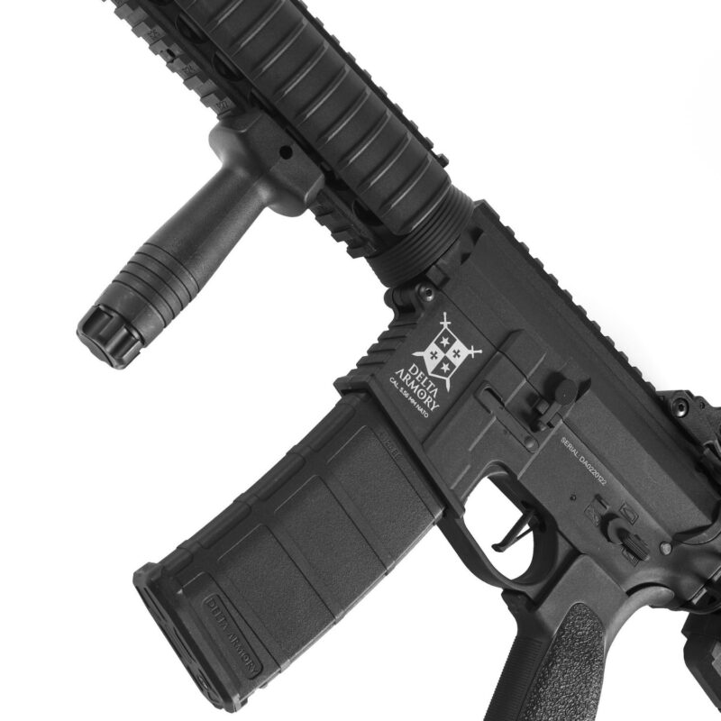 Delta Armory  M4 AR15 RIS Charlie Siyah AEG Airsoft Tüfek / Pil Şarj Setli - Görsel 3