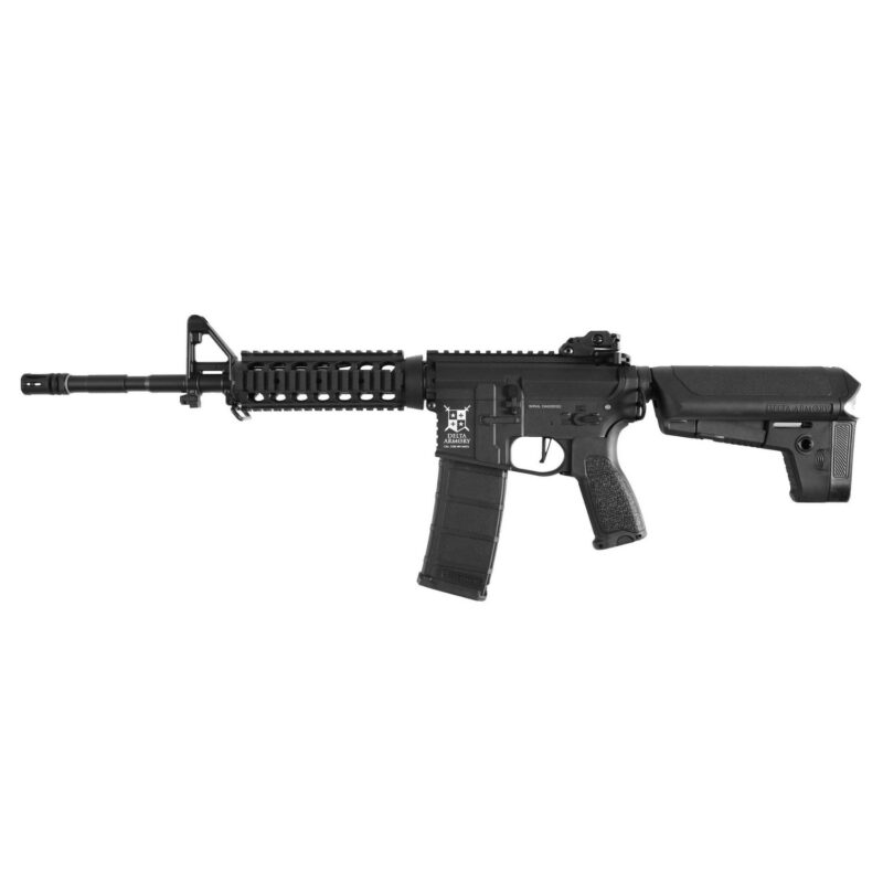 Delta Armory  M4 AR15 RIS Charlie Siyah AEG Airsoft Tüfek / Pil Şarj Setli - Görsel 5