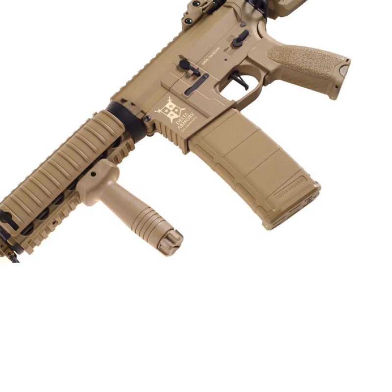 Delta Armory M4 AR15 RIS Charlie Half Tan AEG Airsoft Tüfek / Pil Şarj Setli - Görsel 6
