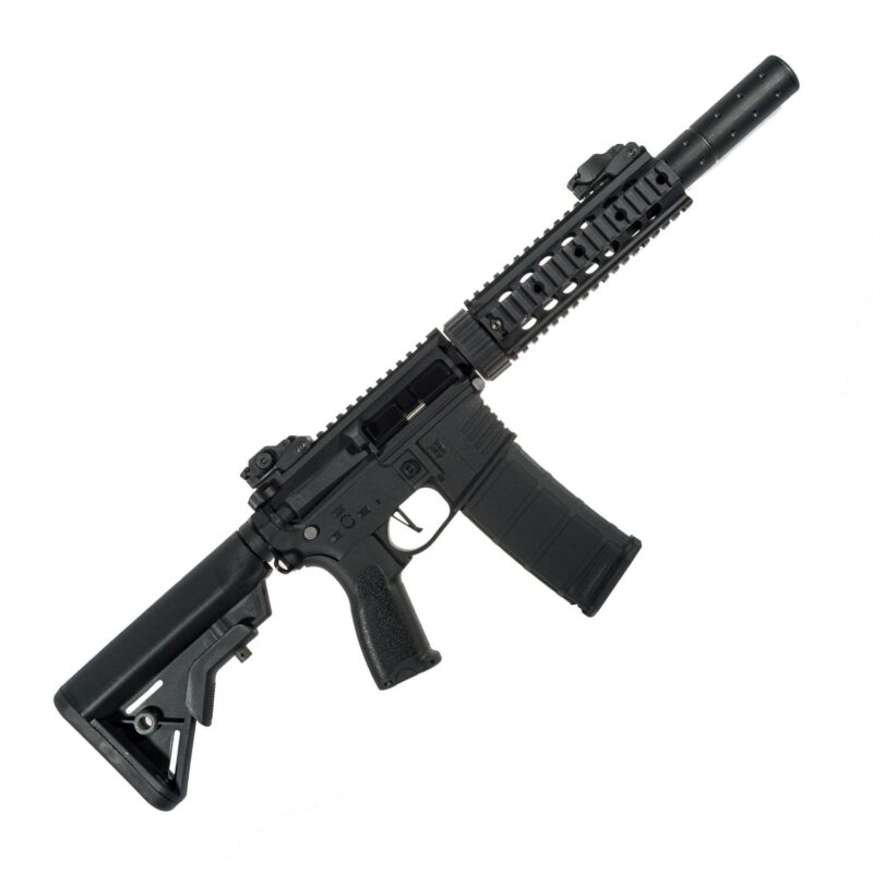 Delta Armory M4 AR15 SilentOps 7" Charlie ETU Siyah AEG Airsoft Tüfek - Görsel 4