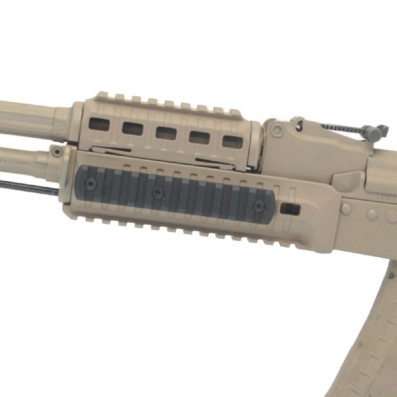 DLG M-Lok Kundak Uyumlu 11 Slot Siyah Pikatin Rayı - Görsel 3