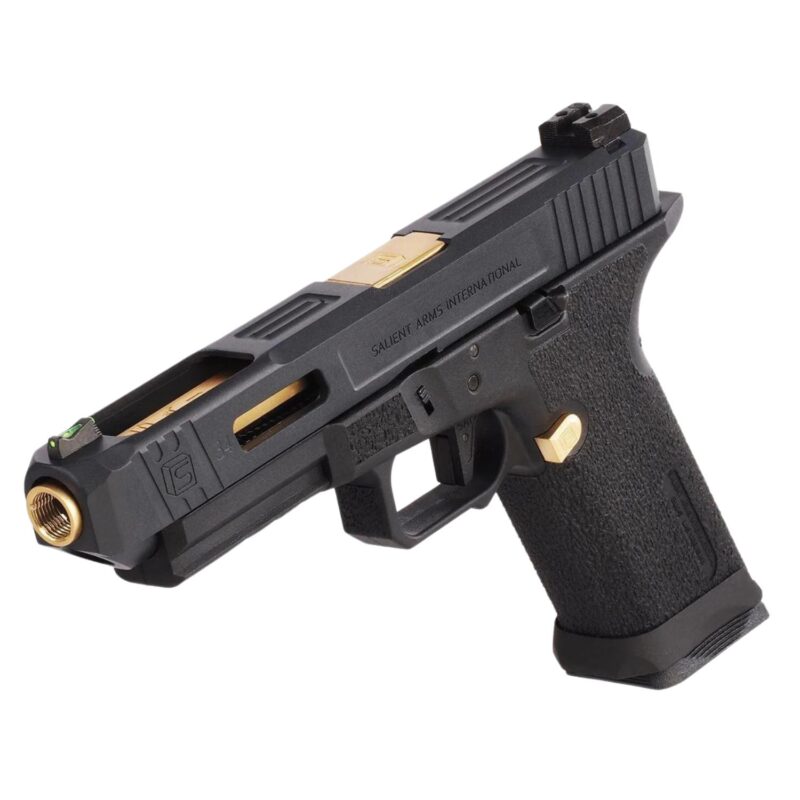 EMG Salient Arms International BLU Siyah & Gold GBB Airsoft Tabanca - Görsel 4
