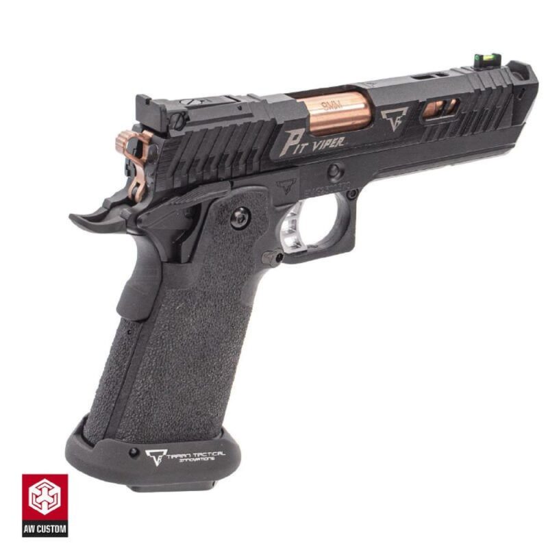 EMG Taran Tactical Innovations Lisanslı Pit Viper 2011 Hi-Capa John Wick 4 GBB Airsoft Tabanca - Görsel 4