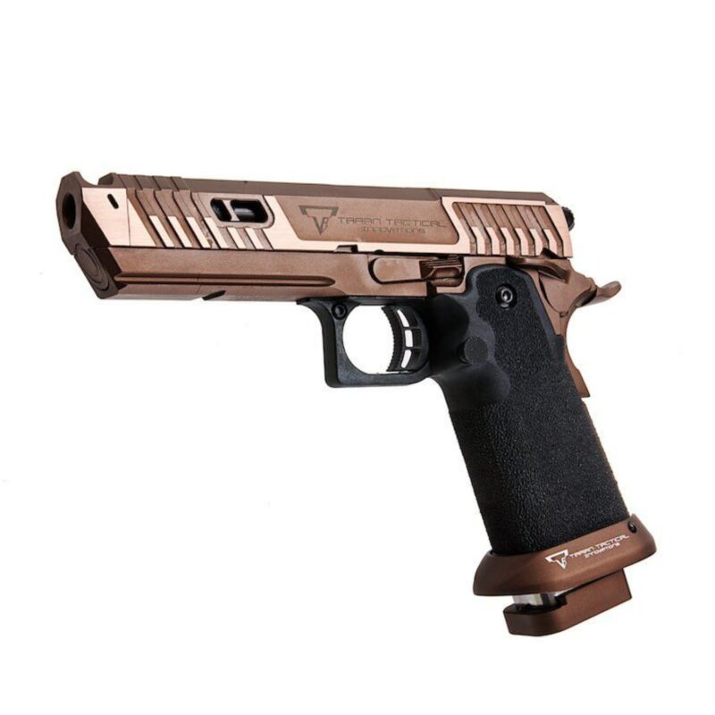 EMG Taran Tactical Innovations Lisanslı Sand Viper 2011 Hi-Capa John Wick 4 GBB Airsoft Tabanca - Görsel 3