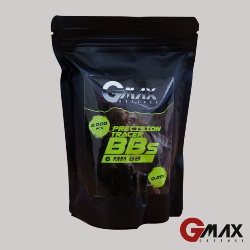 GMAX 0.20g Green Airsoft Tracer BB 2000adet