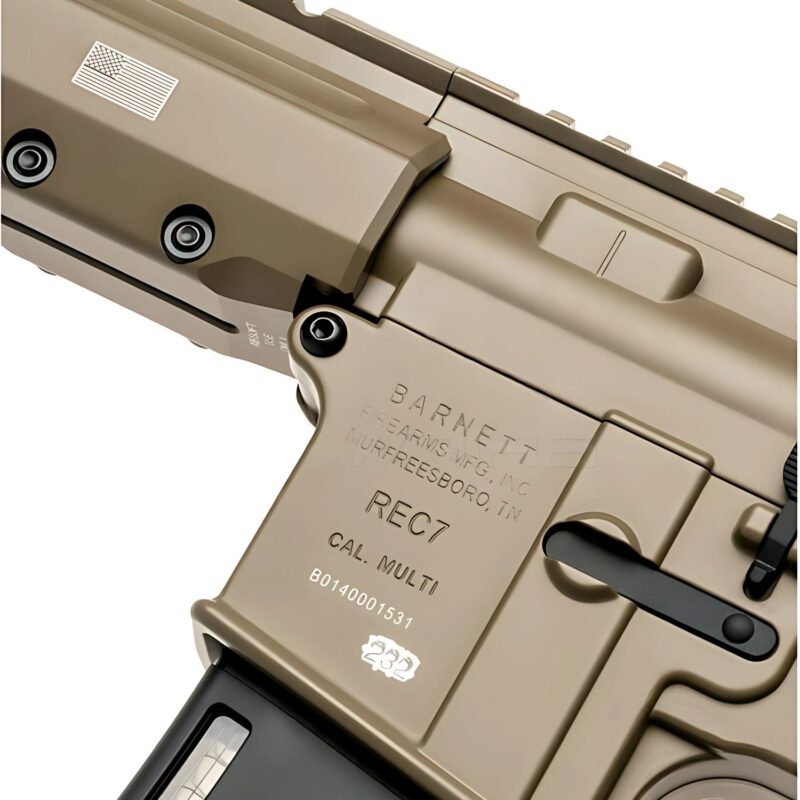 KRYTAC Barrett REC7 SBR MK3 GATE FDE Tan AEG Airsoft Tüfek - Görsel 2