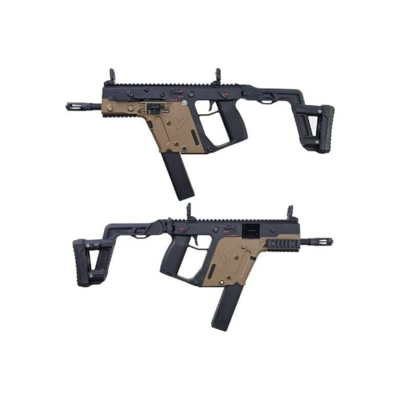 KRYTAC Kriss Vector SMG Kısa Versiyon Dual Tone AEG Airsoft Tüfek - Görsel 4