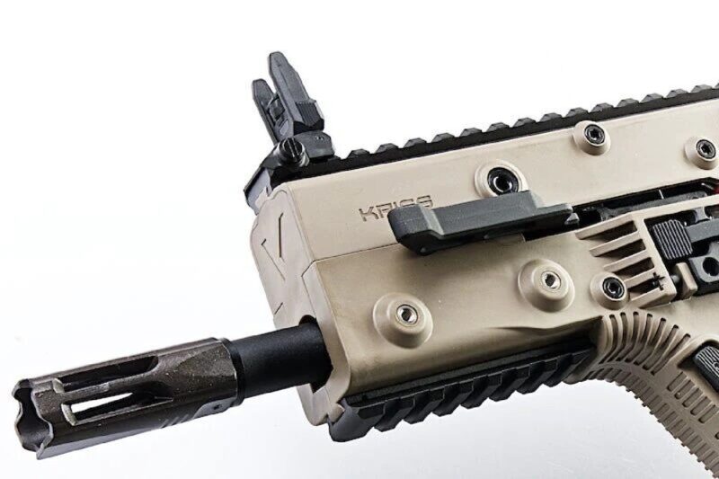 KRYTAC Kriss Vector SMG Kısa Versiyon Tan AEG Airsoft Tüfek - Görsel 4