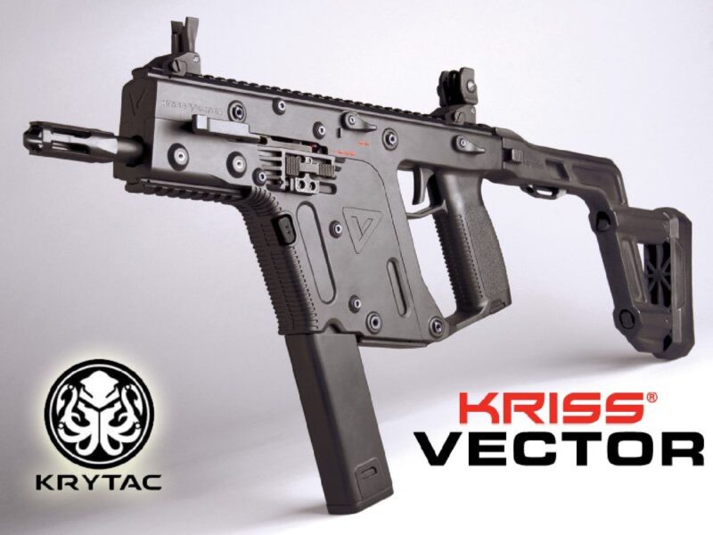 KRYTAC Kriss Vector SMG Siyah AEG Airsoft Tüfek - Görsel 6